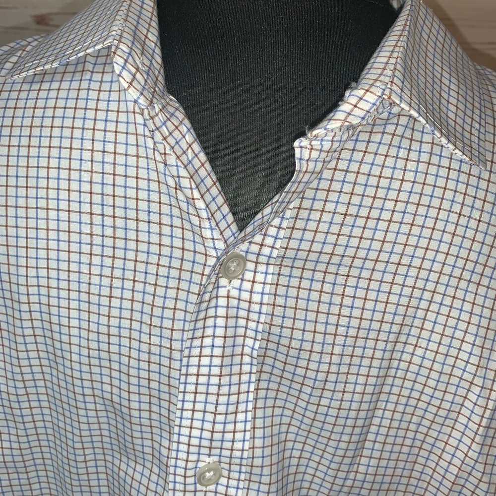 J Crew Gingham Long Sleeve Button Down Shirt - Picture 2 of 4